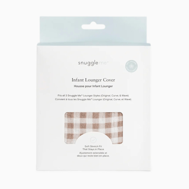 Snuggle Me Organic SMO Lounger Cover Muslin.