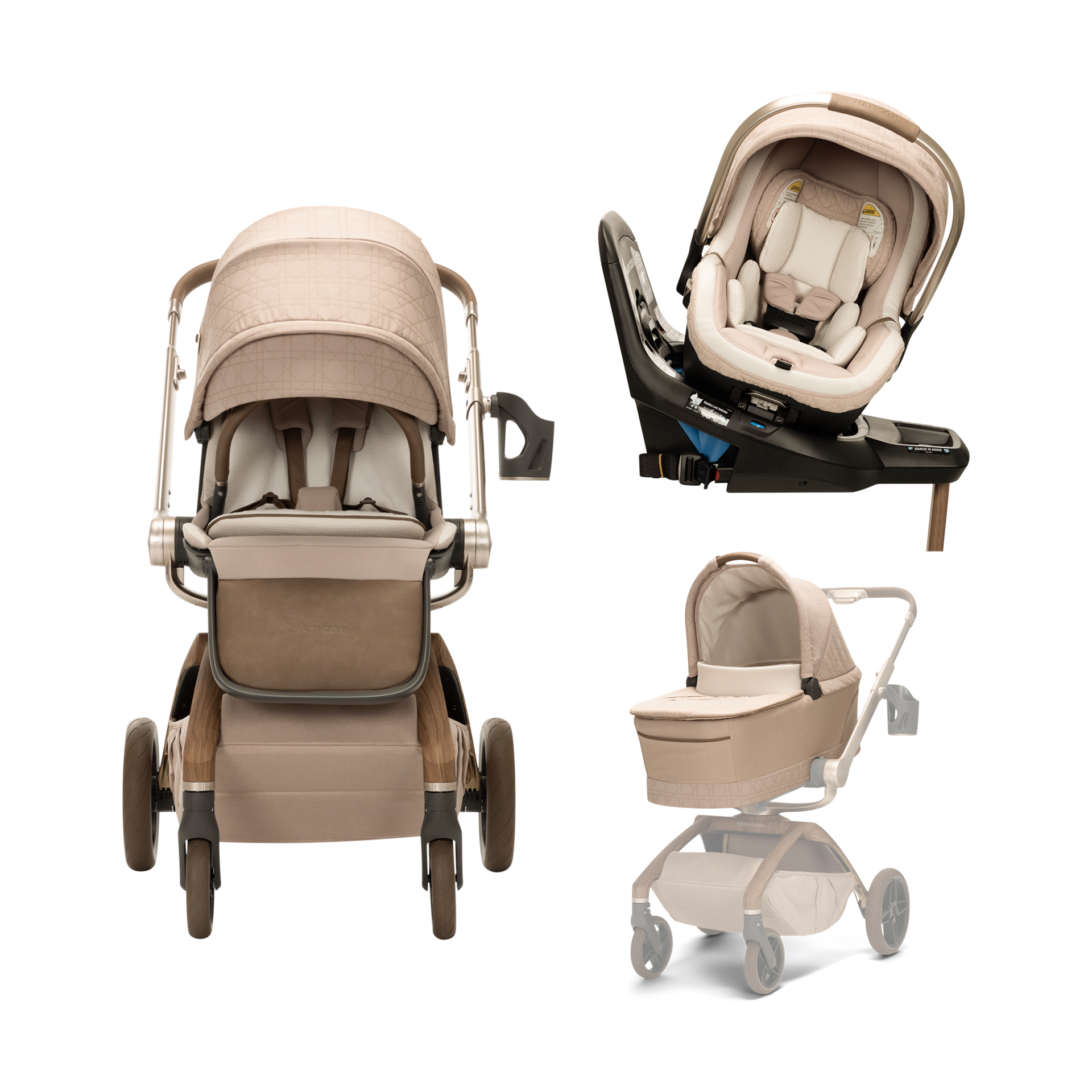 Maxi-Cosi Tana 360 Rotating Travel & Carriage System.