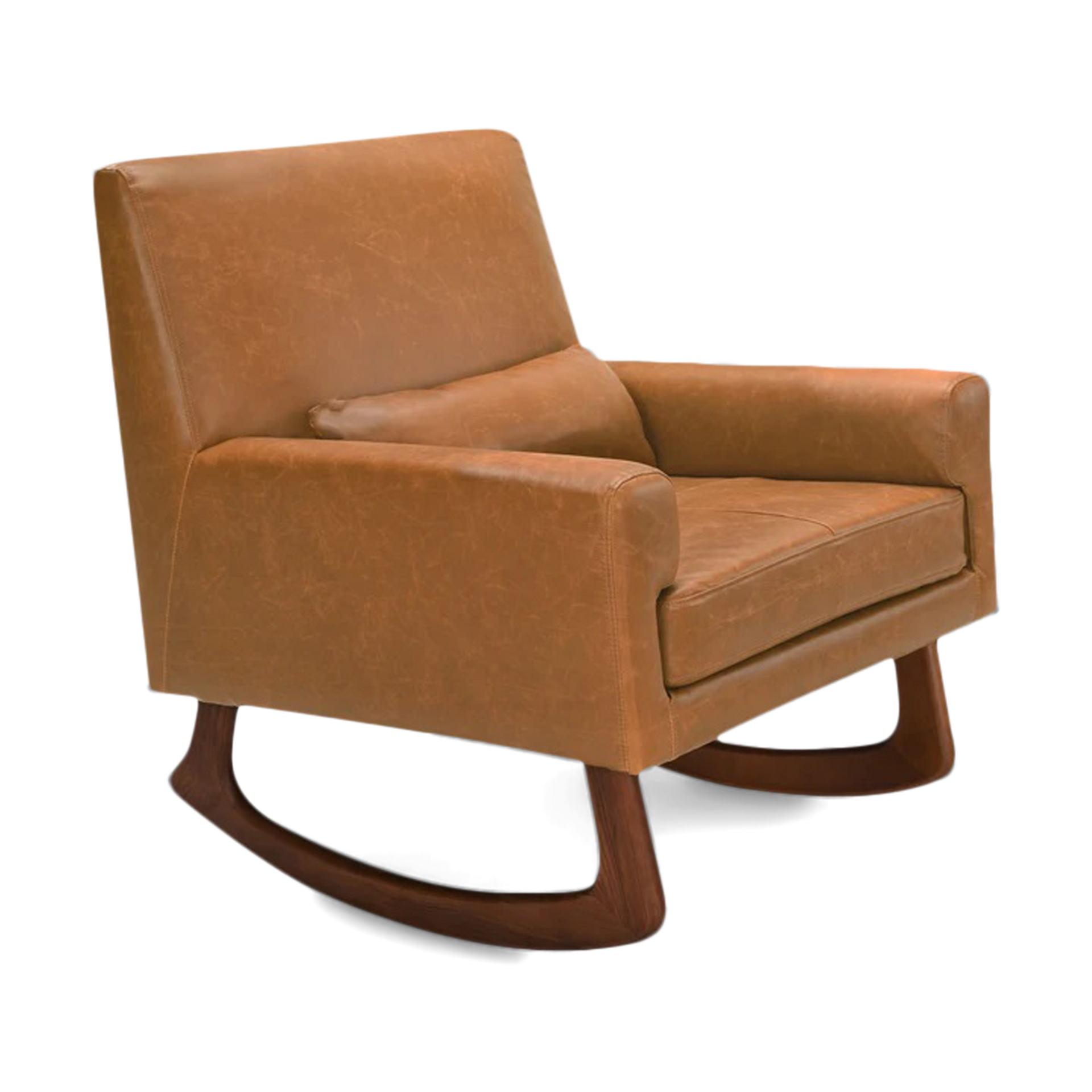 sleepytime leather rocker