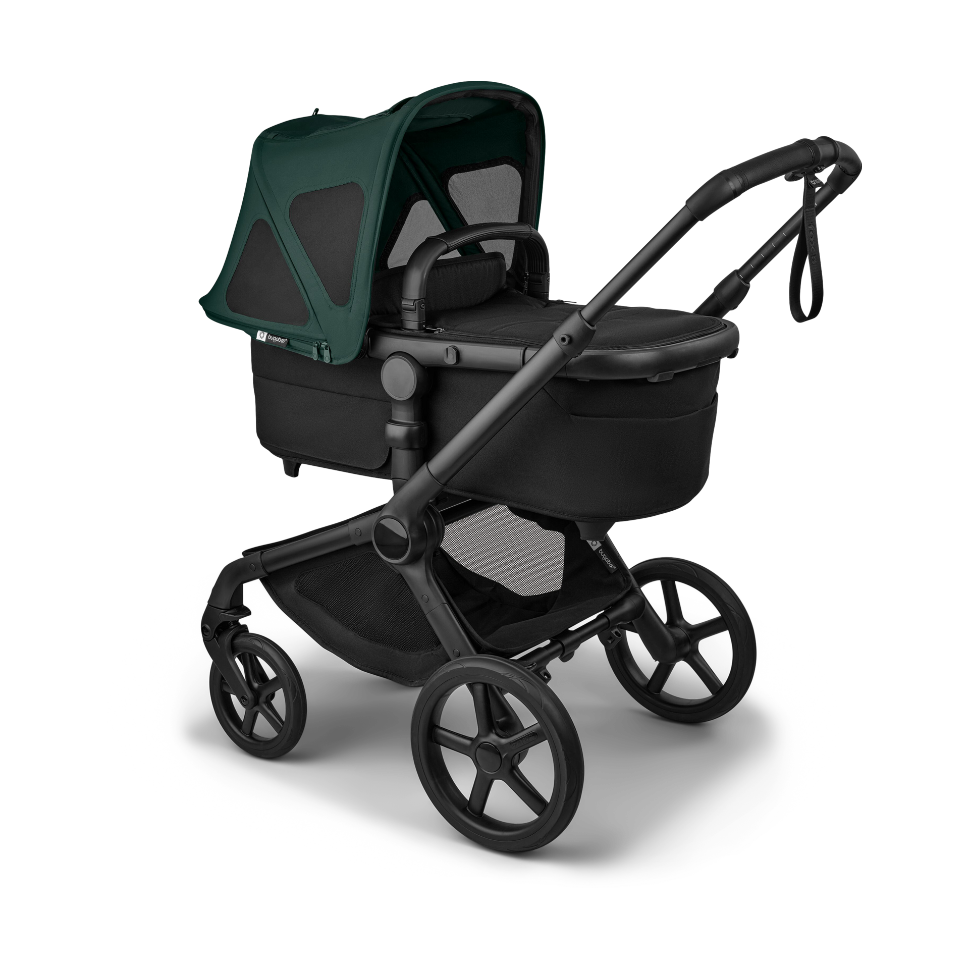 Bugaboo Fox 5/Kangaroo Breezy Sun Canopy - Fern Green.
