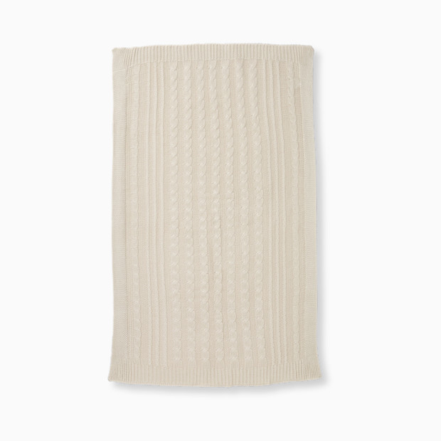 Burt's Bees Baby Organic Cable Knit Stroller Blanket.