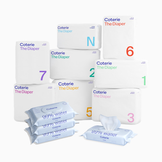 Coterie Diapers & Wipes Gift Subscription.
