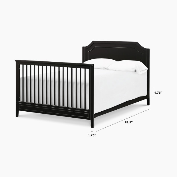 DaVinci Twin/Full-Size Bed Conversion Kit - Ebony.