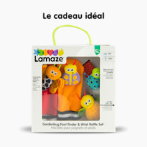 Lamaze Garden Bug Wrist Rattle Foot Finder Set Babylist Shop