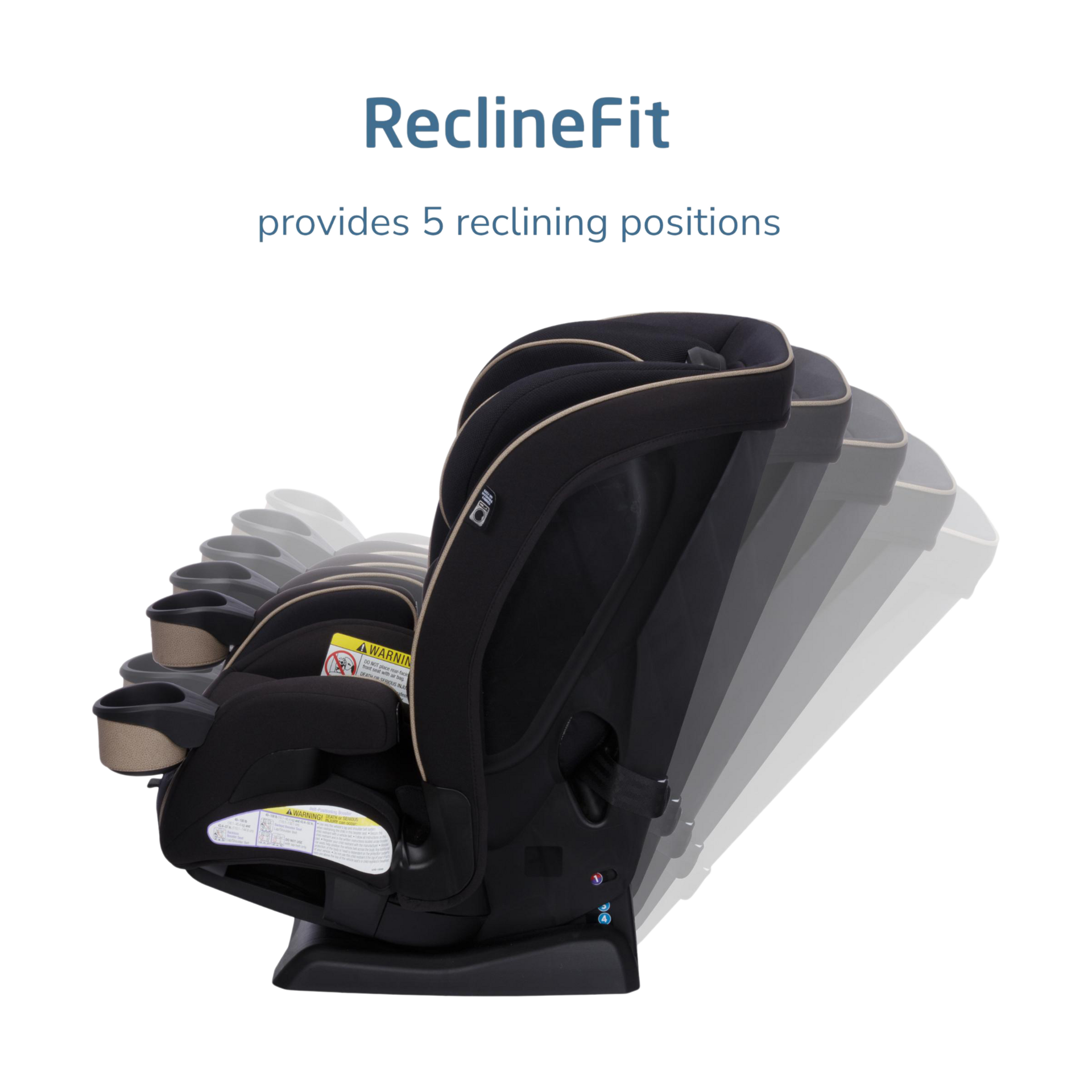 Maxi-Cosi Kani 4-in-1 Convertible Car Seat - Caspian Caviar.