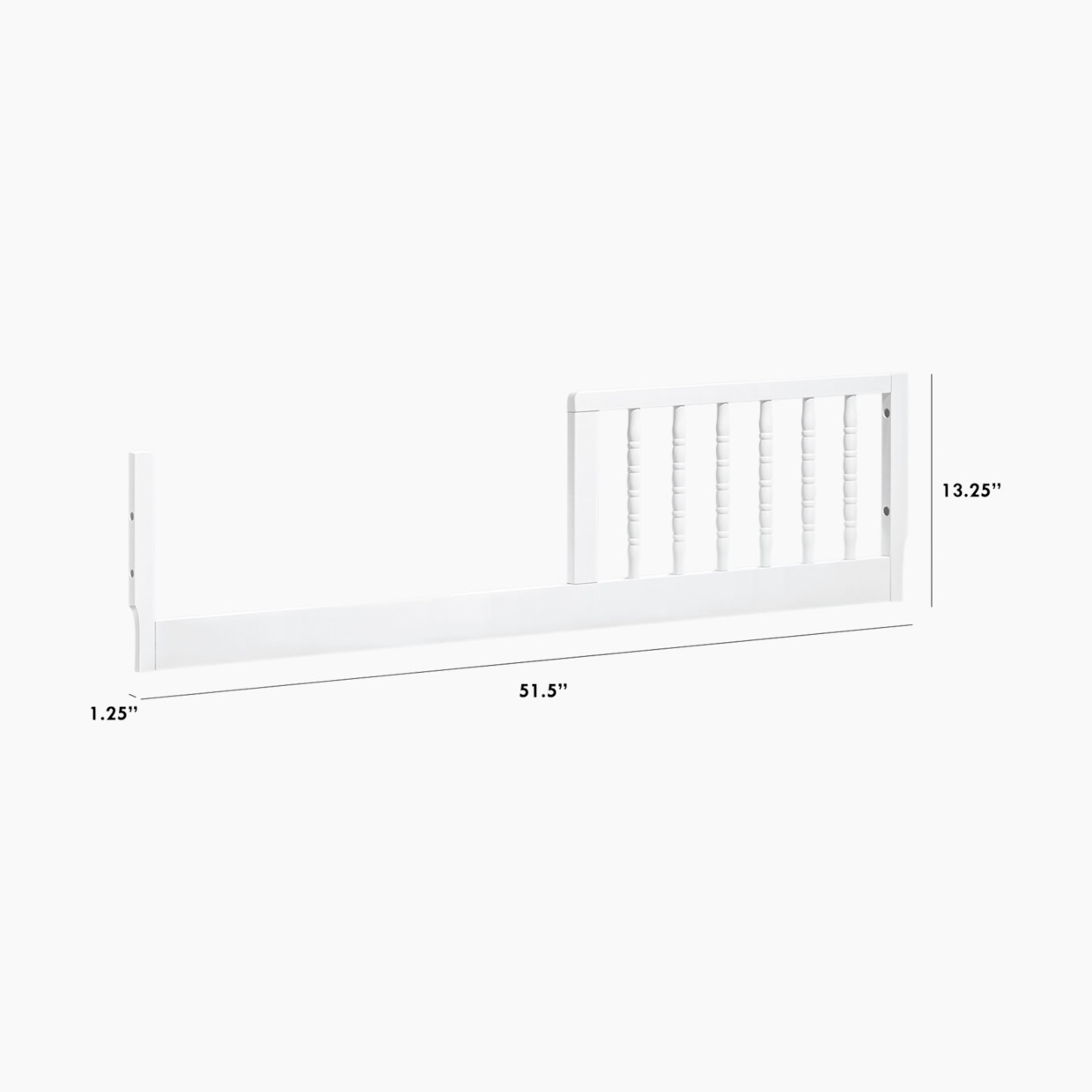 daVinci Toddler Bed Conversion Kit (M3199) - White.