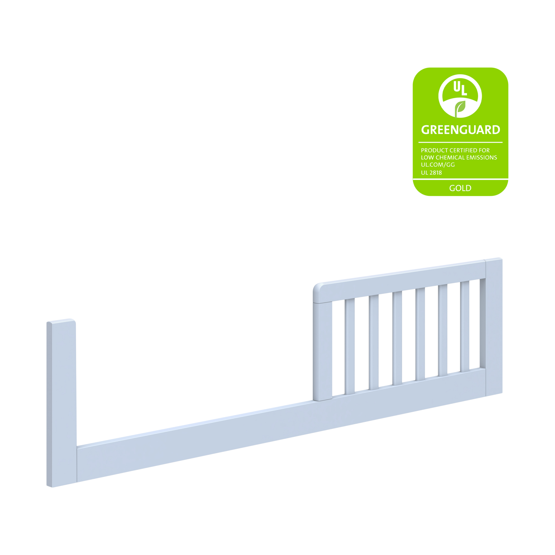 Carter's by daVinci Colby Toddler Bed Conversion Kit - Powder Blue.