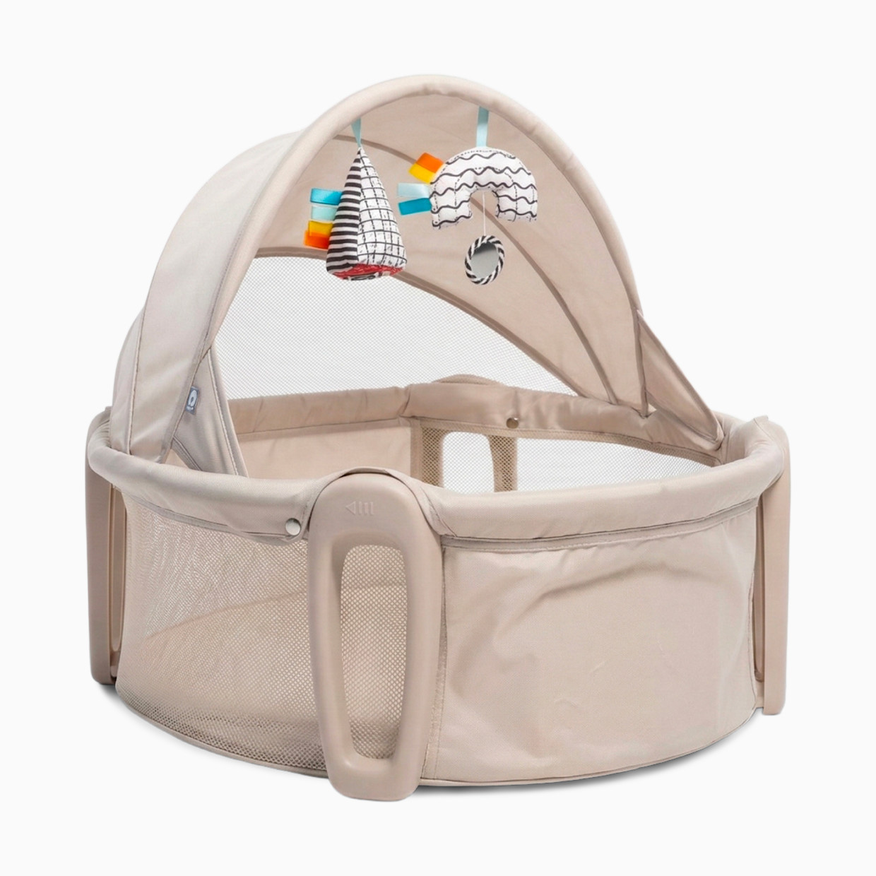 Boppy Cozy Cabana Portable Bassinet with Canopy - Oatmeal.