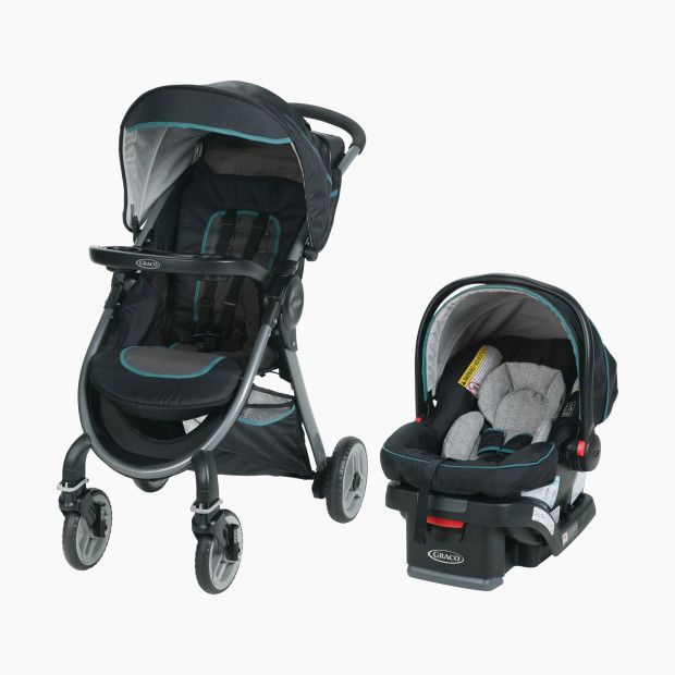 Graco Fast Action 2.0 Travel System with Snugride SnugLock 35 Infant Car Seat - Darcie.
