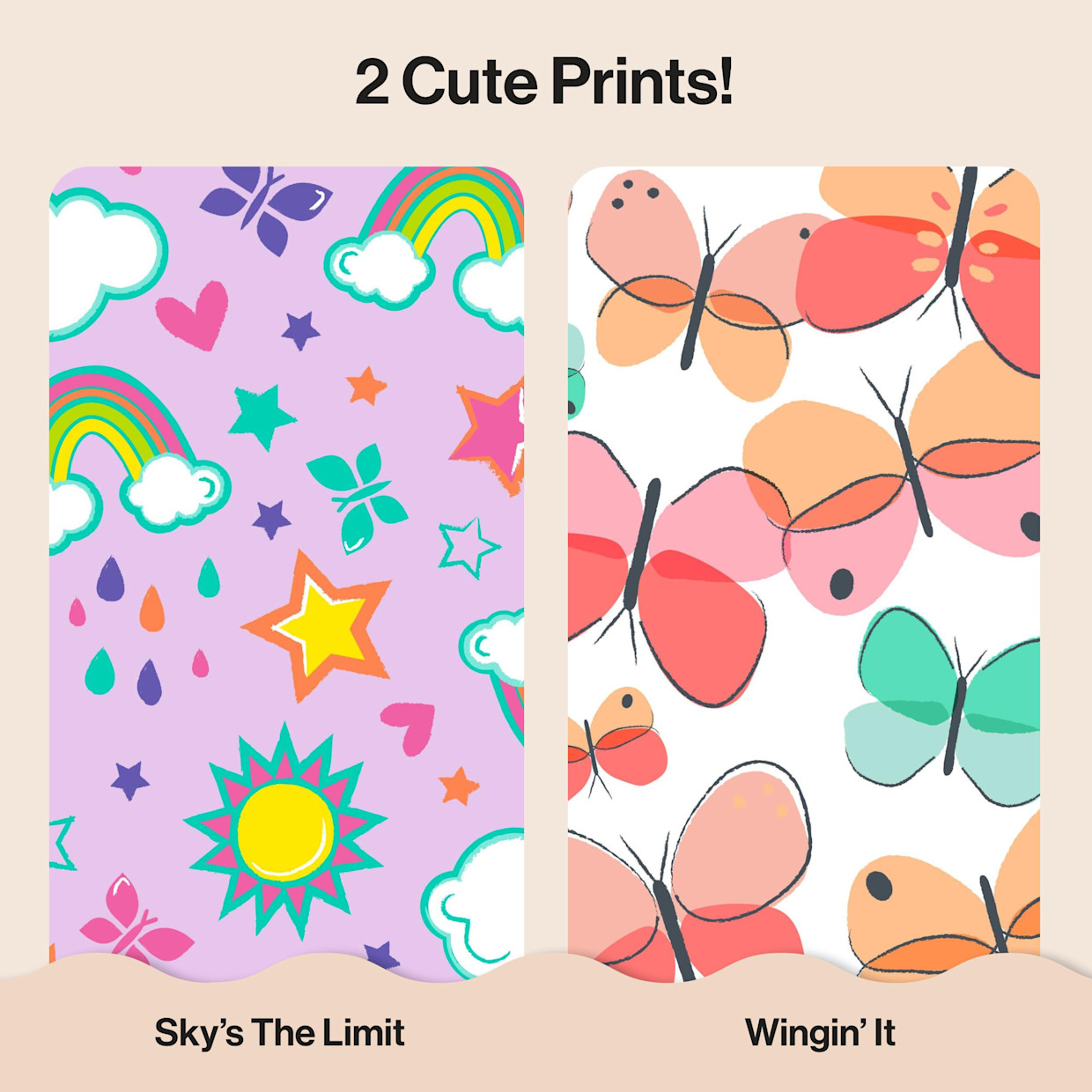 The Honest Company Clean Conscious Disposable Diapers Size 6-7 - Sky's The Limit + Wingin It, Size 6, 40 Count.