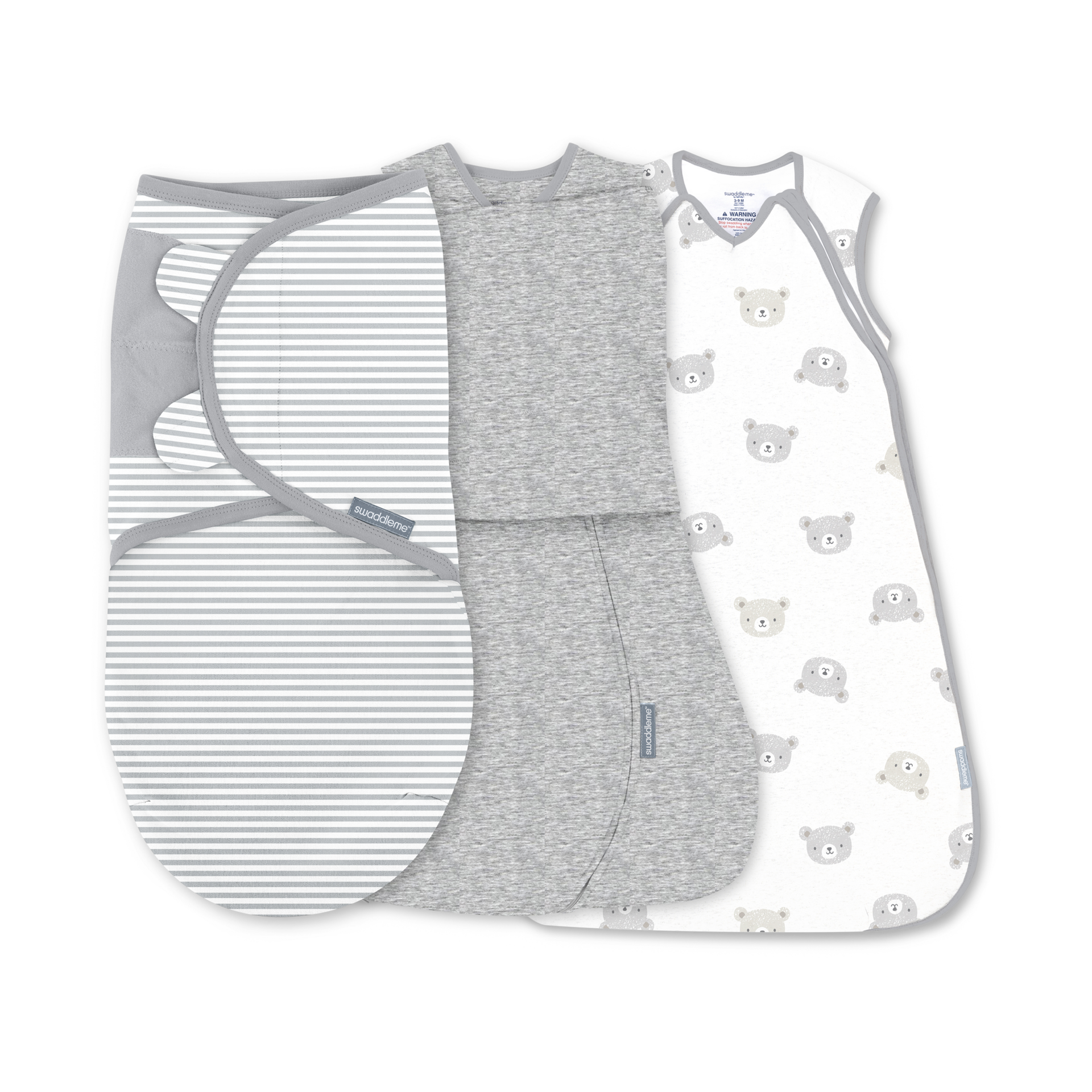 Ingenuity SwaddleMe Stages Gift Set.