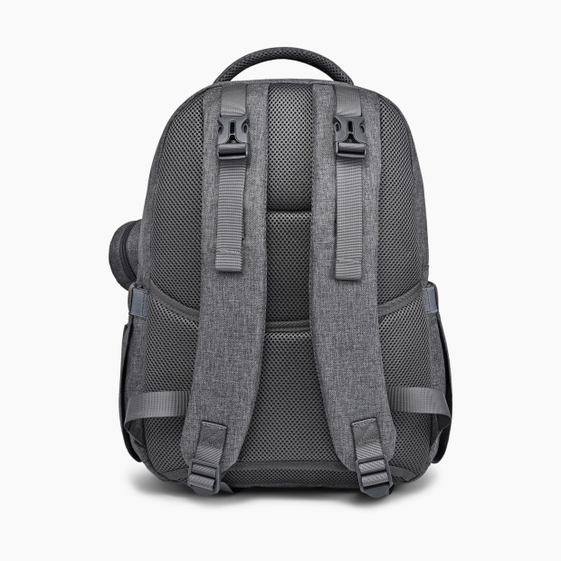 Babbleroo Travel Diaper Bag Backpack - Dark Grey.