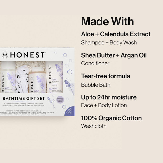 The Honest Company Bath Gift Set.