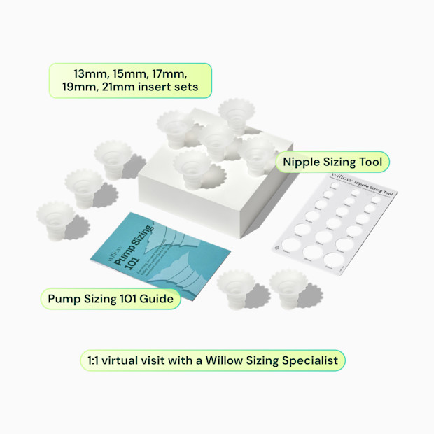 Willow Breast Pump Sizing Kit.