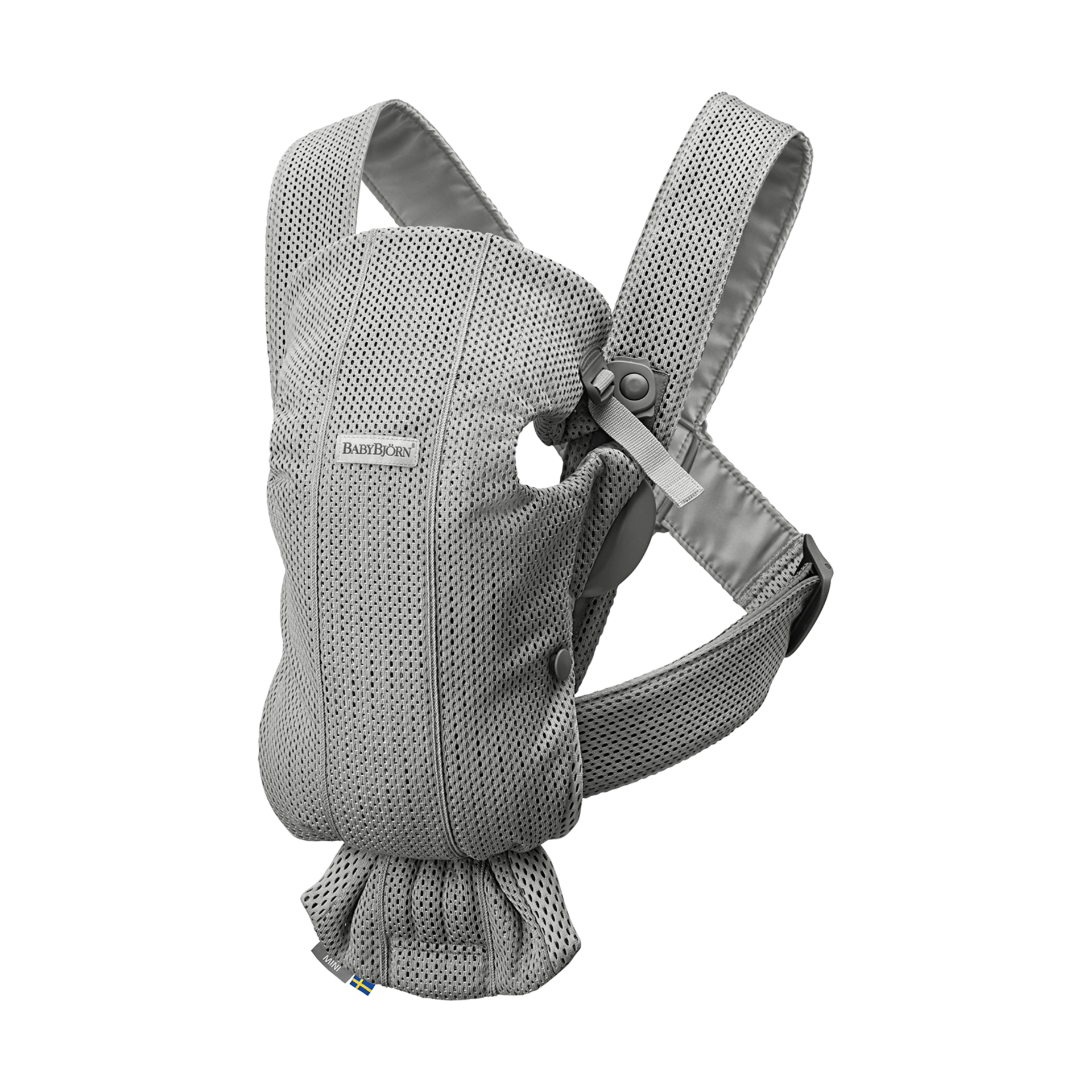 BabyBjörn Baby Carrier Mini Mesh - Gray.