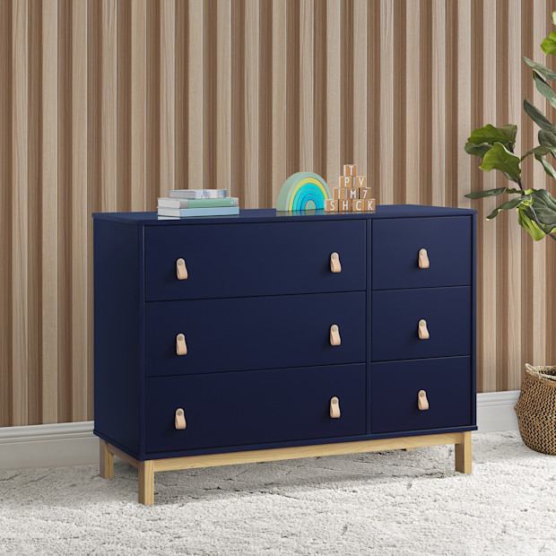 Delta Children babyGap Legacy 6 Drawer Dresser Navy/Natural