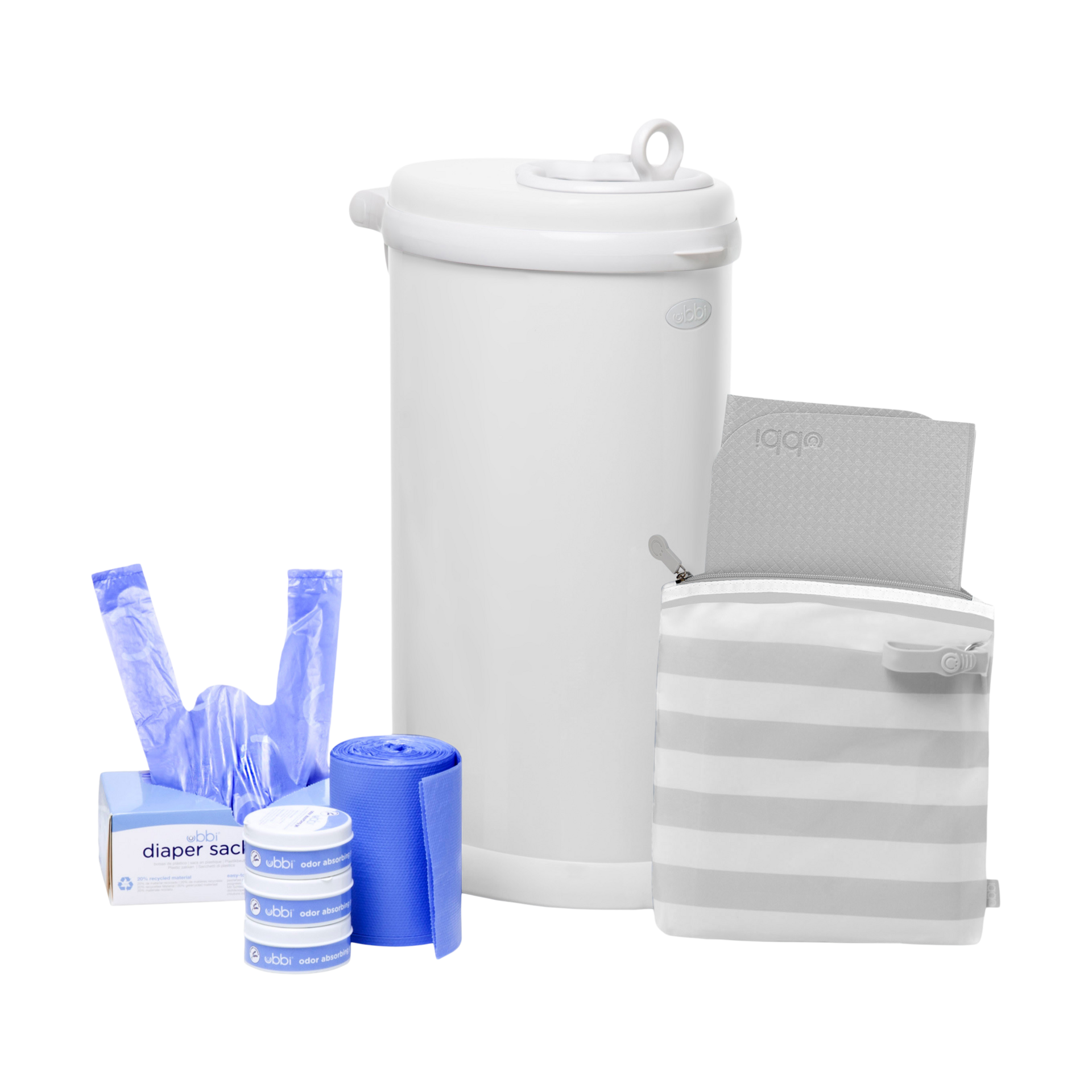 Ubbi Diaper Pail Value Gift Set.