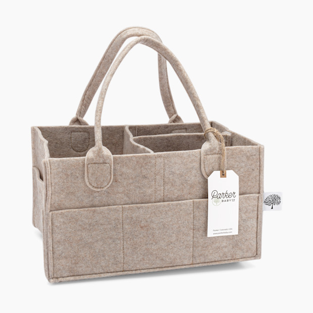 Parker Baby Co. Felt Diaper Caddy.