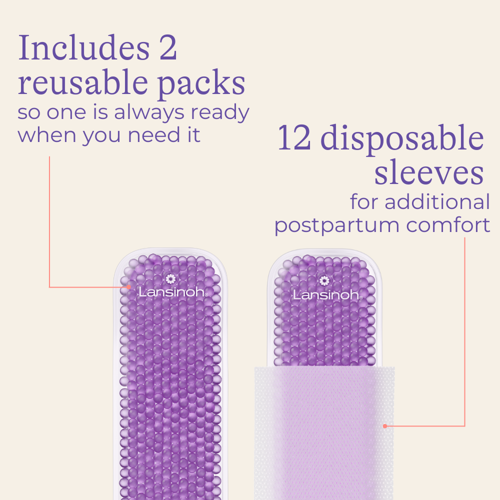 Lansinoh Hot & Cold Postpartum Therapy Packs (2 Pack).