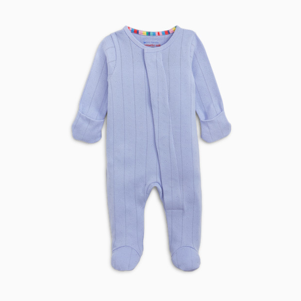 Magnetic Me Pointelle Organic Cotton Footie.
