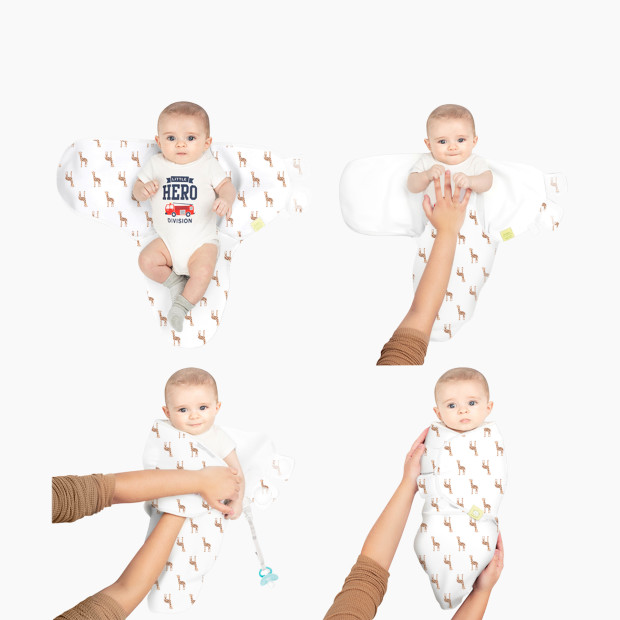 KeaBabies Soothe Swaddle Wraps (3 Pack) - The Wild, One Size, 3.