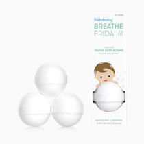 Frida Baby Natural Vapor Bath Bombs for Toddlers & Kids, Eucalyptus Essential Oil Bath Bombs for Aromatherapy, 10 Count