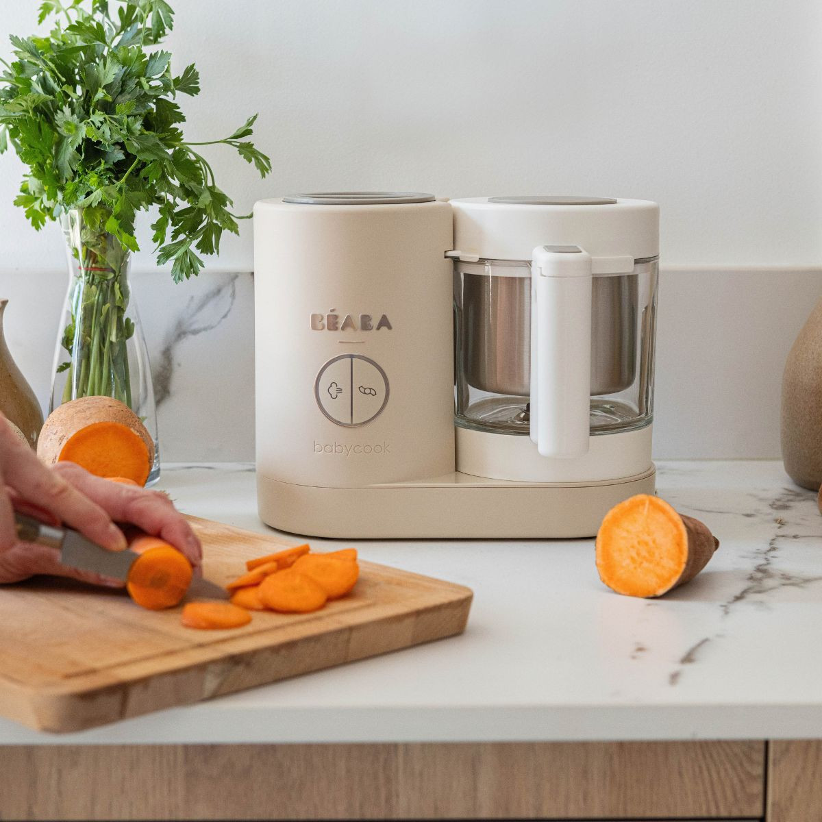 Beaba Babycook Neo Baby Food Maker - Oat.