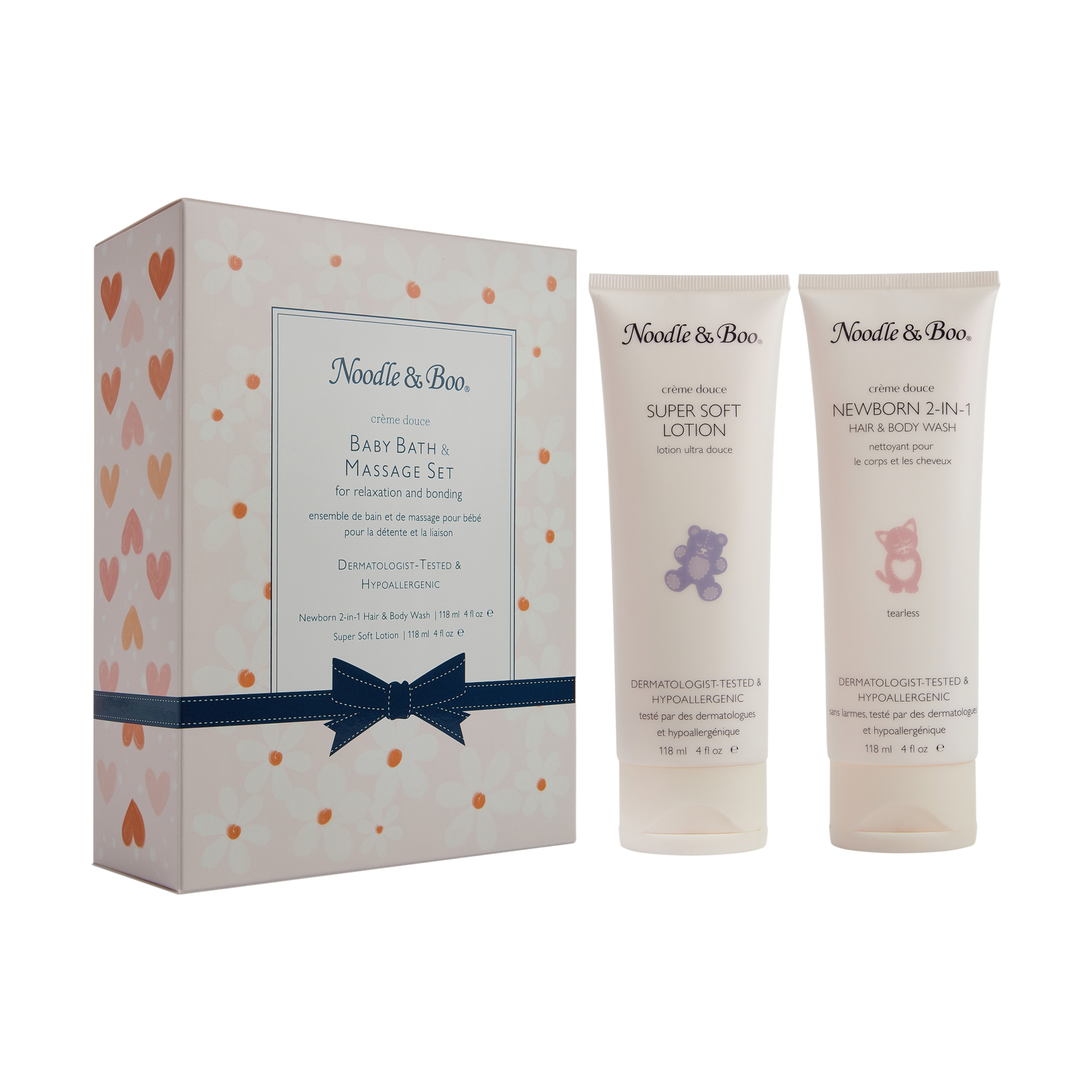 Noodle & Boo Baby Bath & Massage Set.