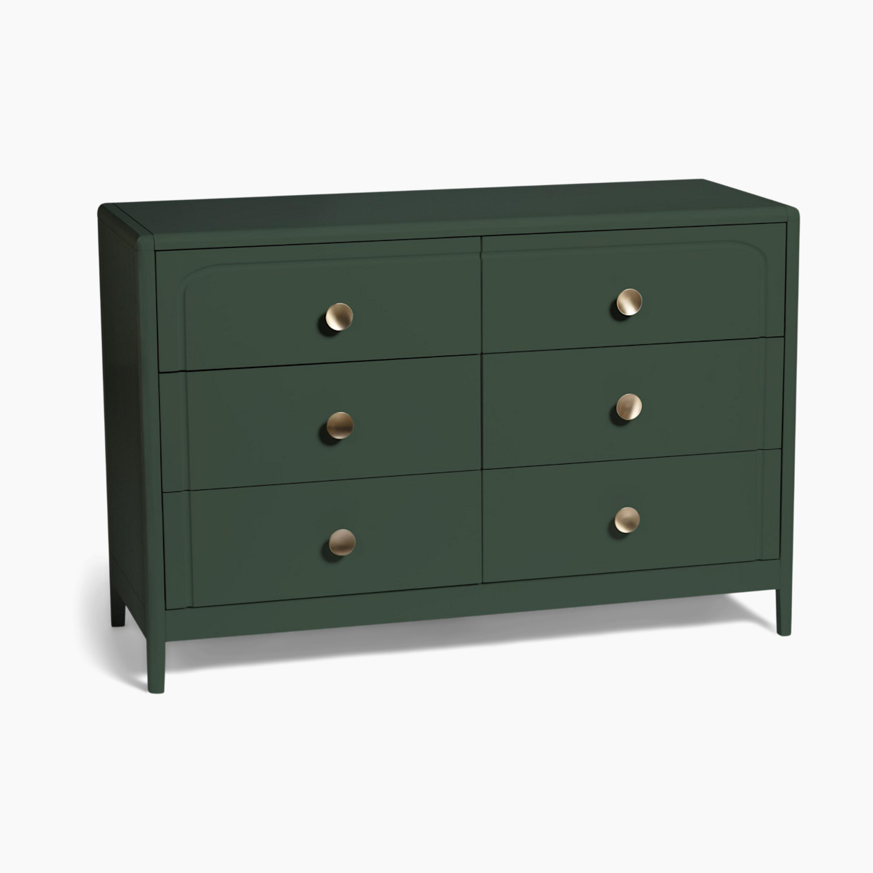 Little Seeds Briar 6-Drawer Dresser - Bottle Green.