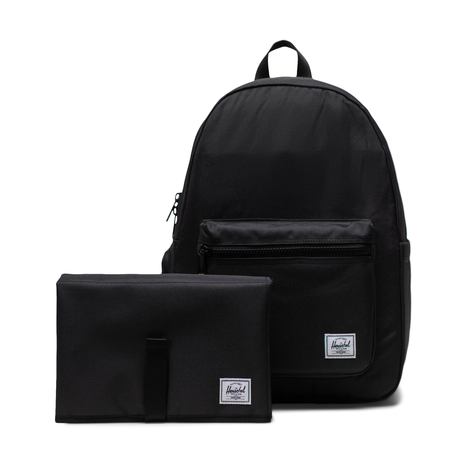 Herschel Supply Co. Settlement Backpack Diaper Bag - Black.