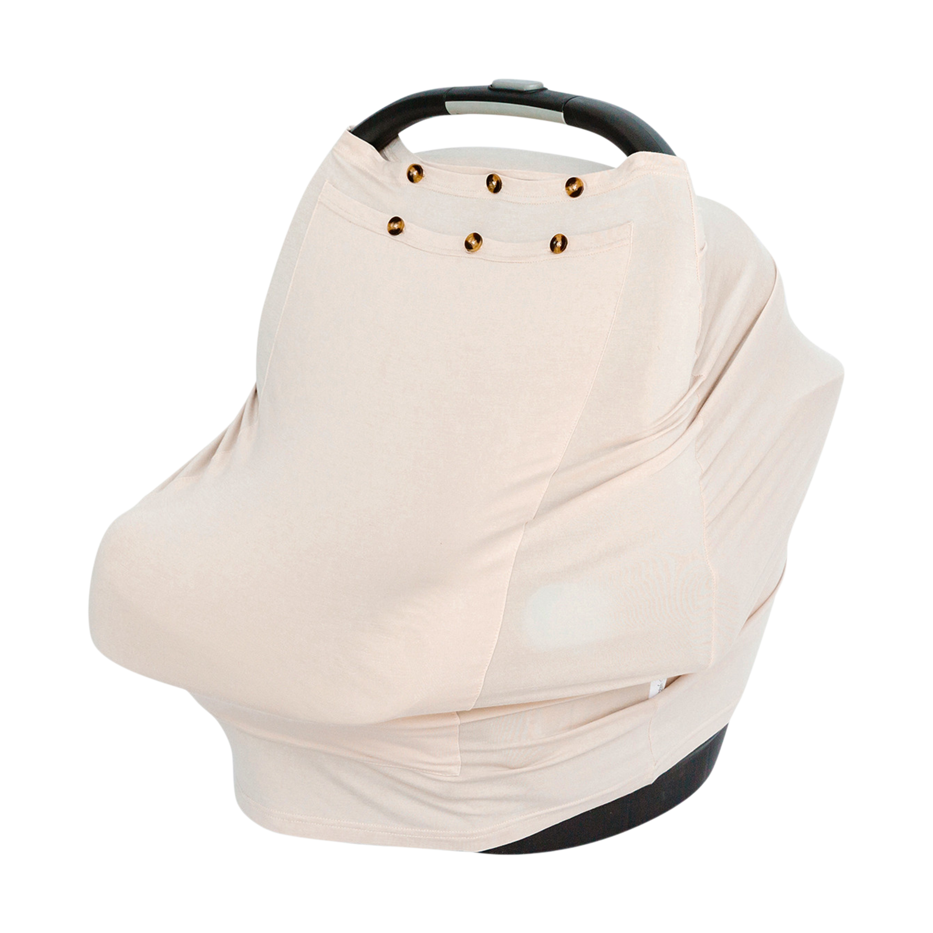 Snuggle Shield LUXE Protection Bamboo Rayon Multi-Use Antimicrobial Air Filtering Infant Cover.