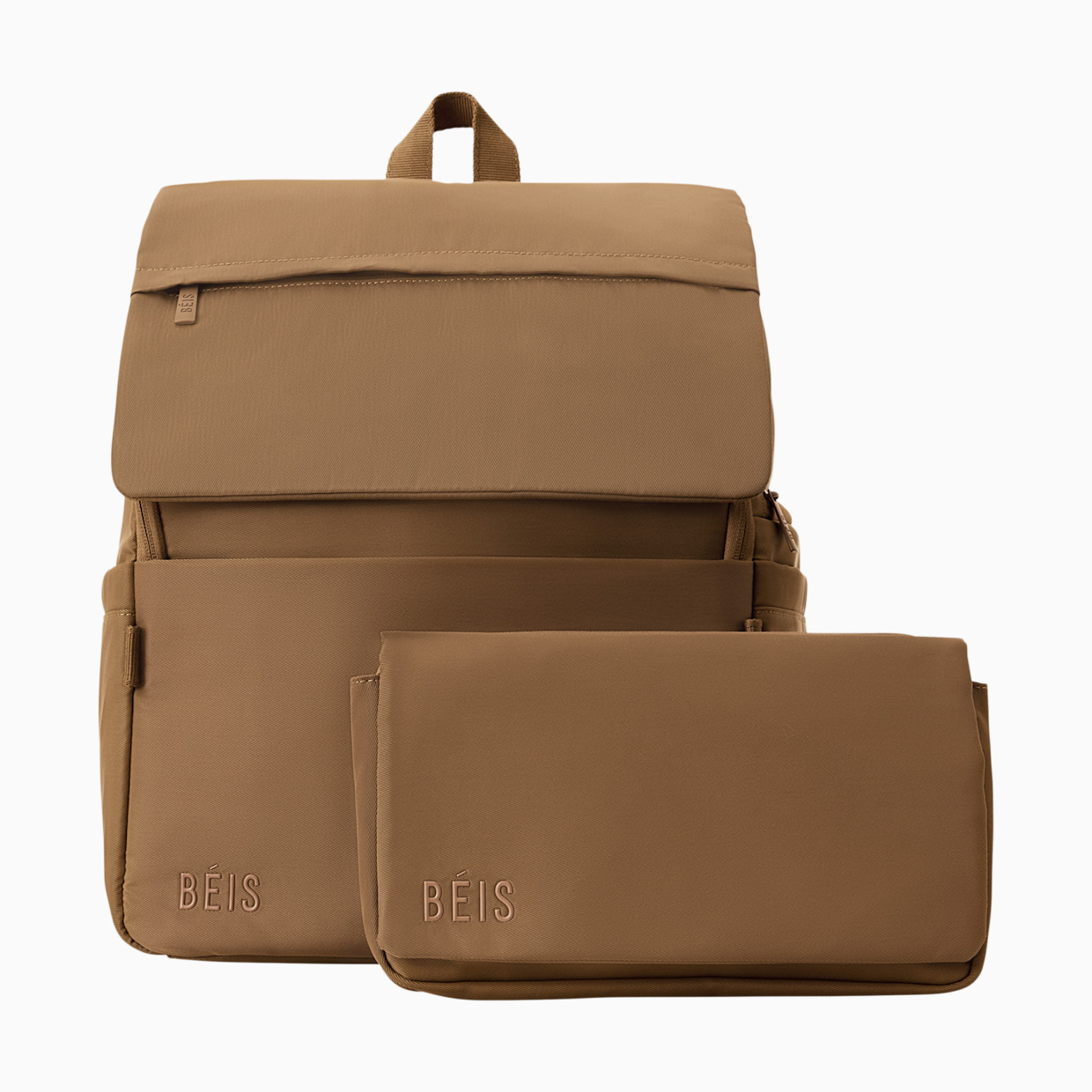 BEIS Travel The Ultimate Diaper Backpack - Camel.