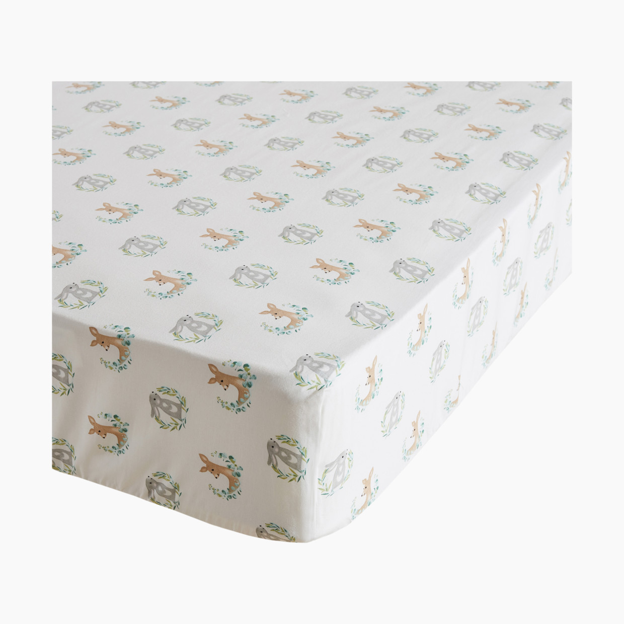 Levtex Baby Fitted Crib Sheet - Woodland Pals.