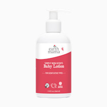 Earth Mama Simply Non-Scents Baby Lotion for Dry Skin, Calendula Cream for Newborn Skin Care, Organic Moisturizer for Children with Aloe Juice, Rooibos, & Shea Butter, Fragrance Free, 8-Fluid Ounce