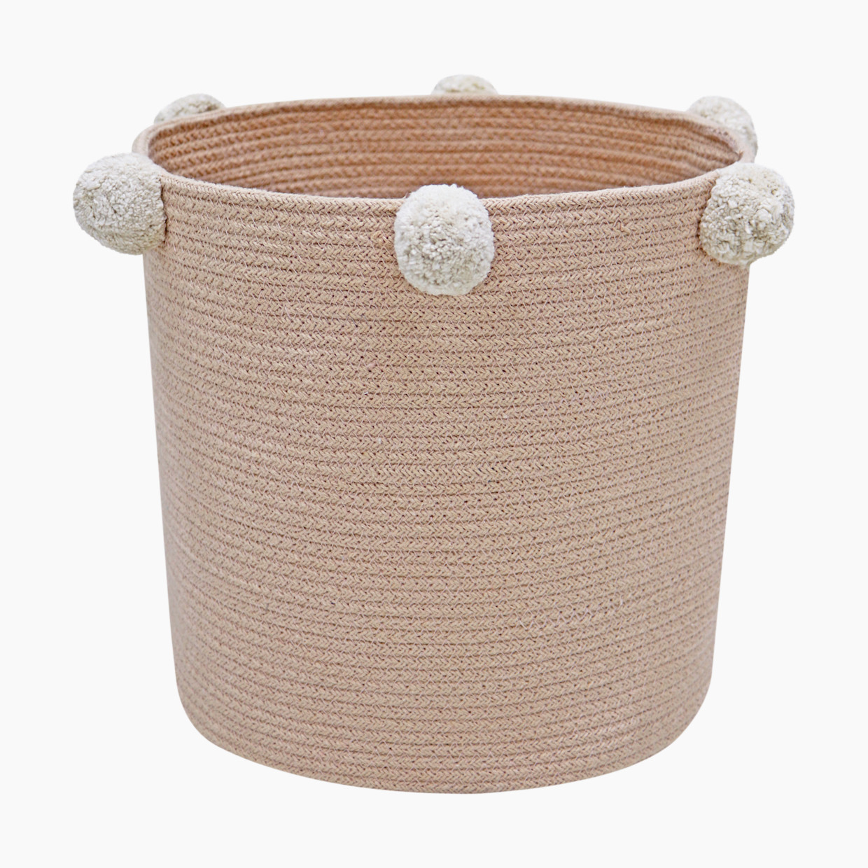 Lorena Canals Cotton Bubbly Basket - Rose.