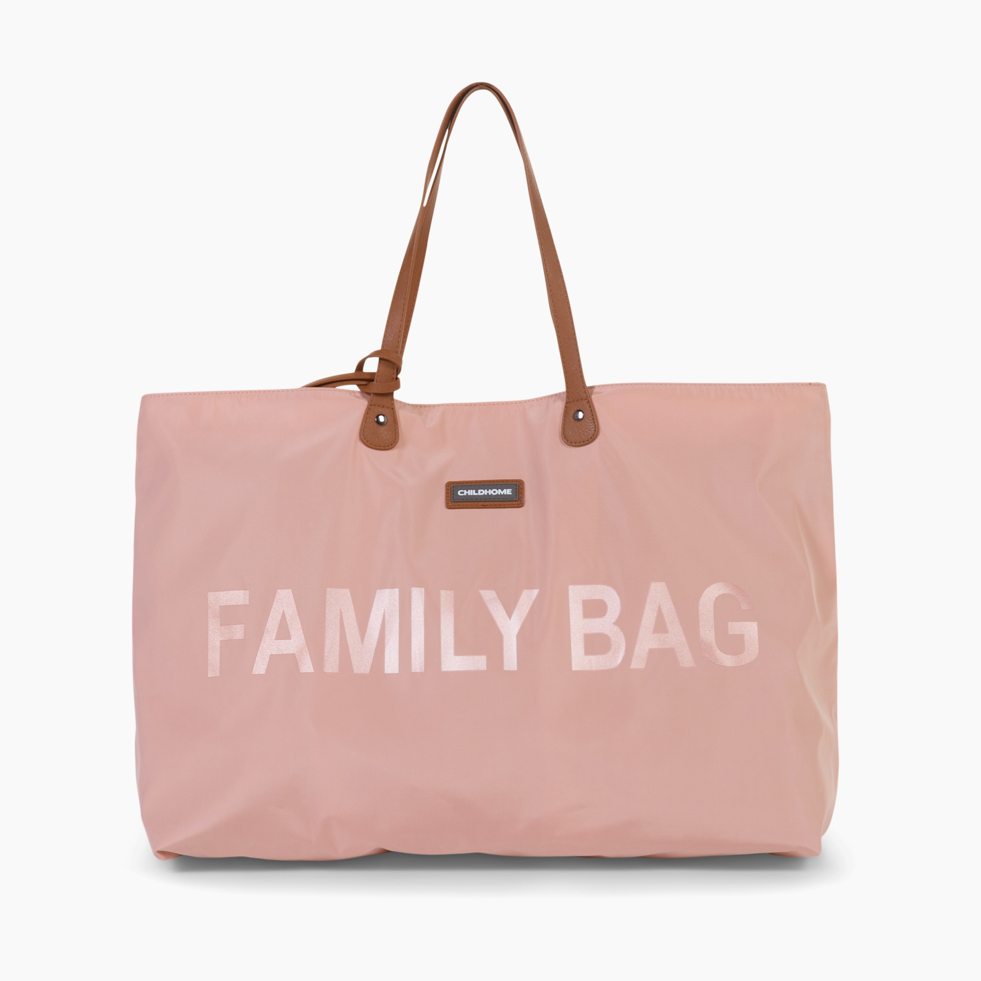 Childhome Canvas Family Bag - Pink Copper