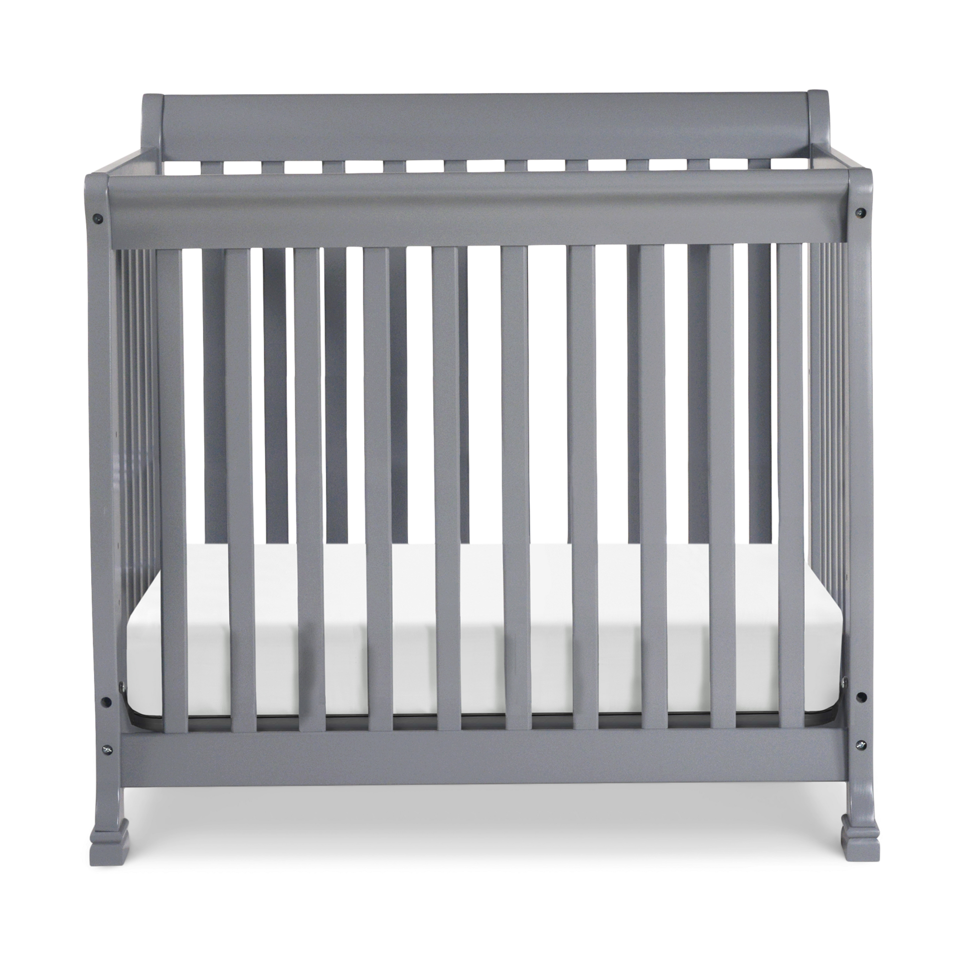 DaVinci Kalani 4in1 Convertible Mini Crib Grey Babylist Shop