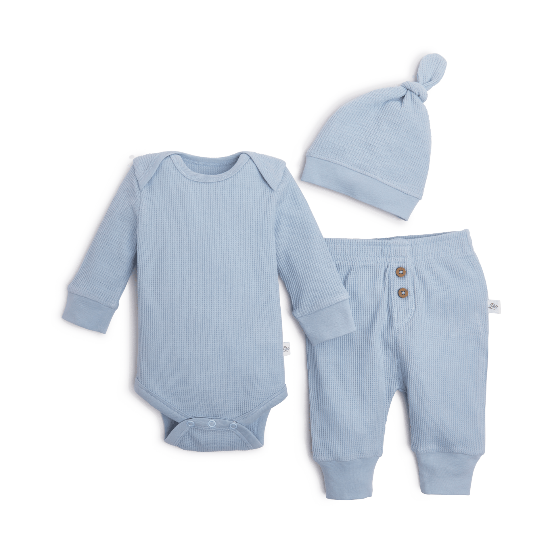 Tiny Kind 3 Piece Organic Waffle Set.