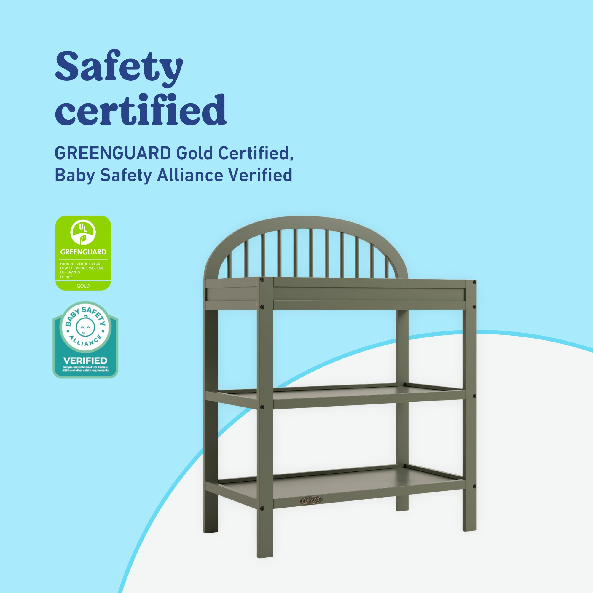 Graco Olivia Changing Table - Olive.