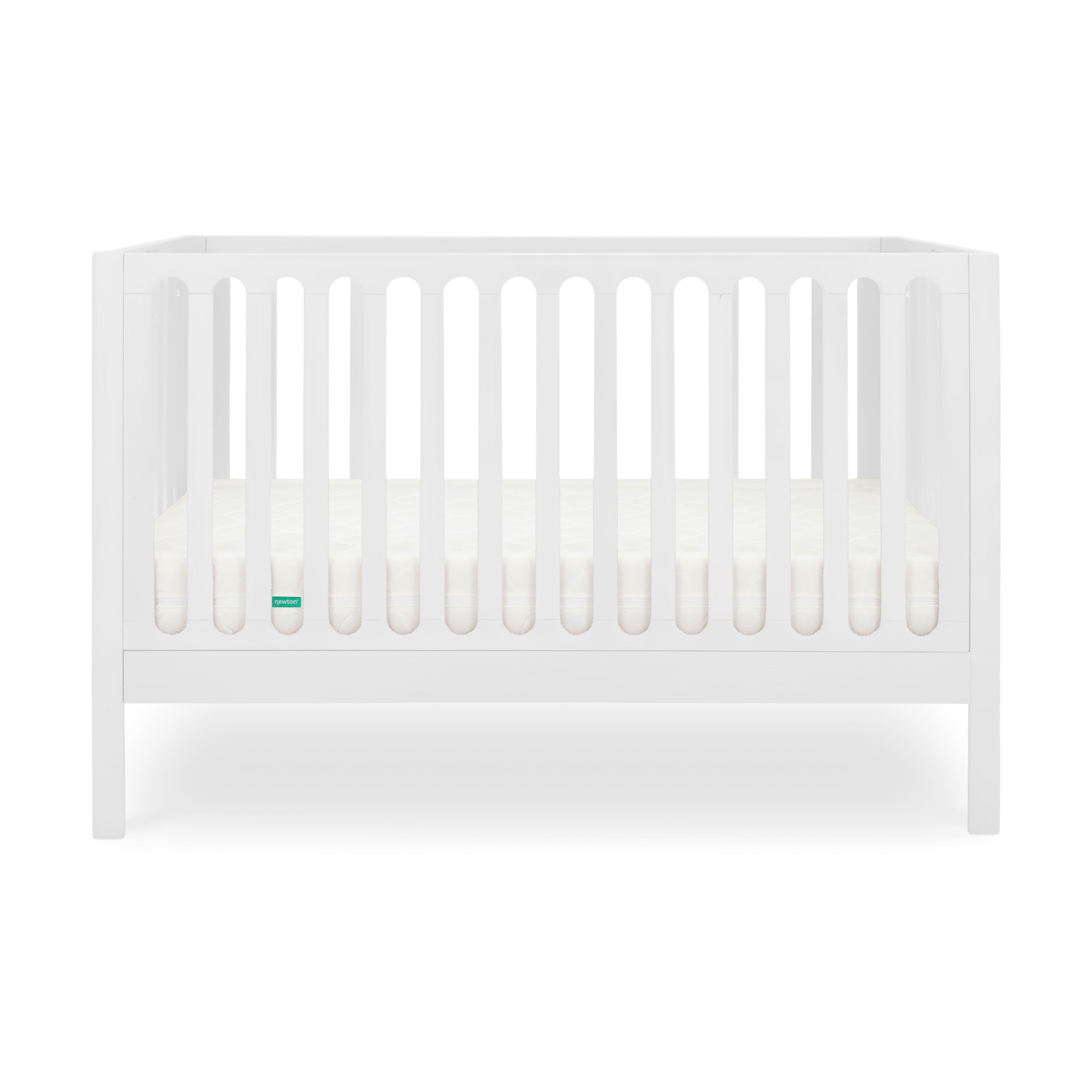Newton Baby Galileo Mini Crib & Newton Mini Crib Mattress - White.
