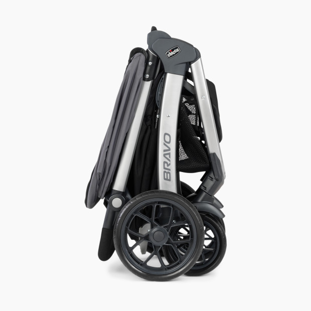 Chicco Bravo Quick-Fold Stroller - Black.
