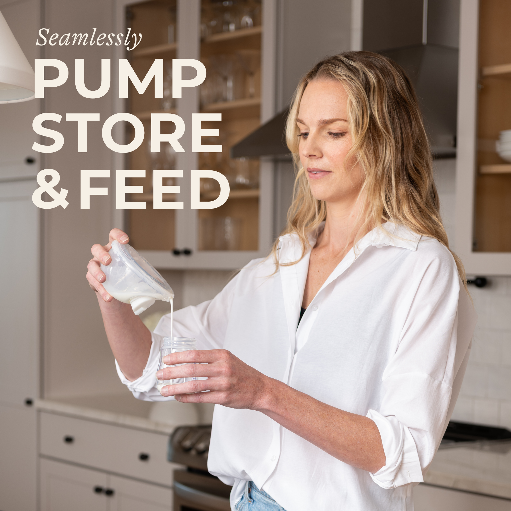 Lansinoh Thrive 2-in-1 Breast Pump.