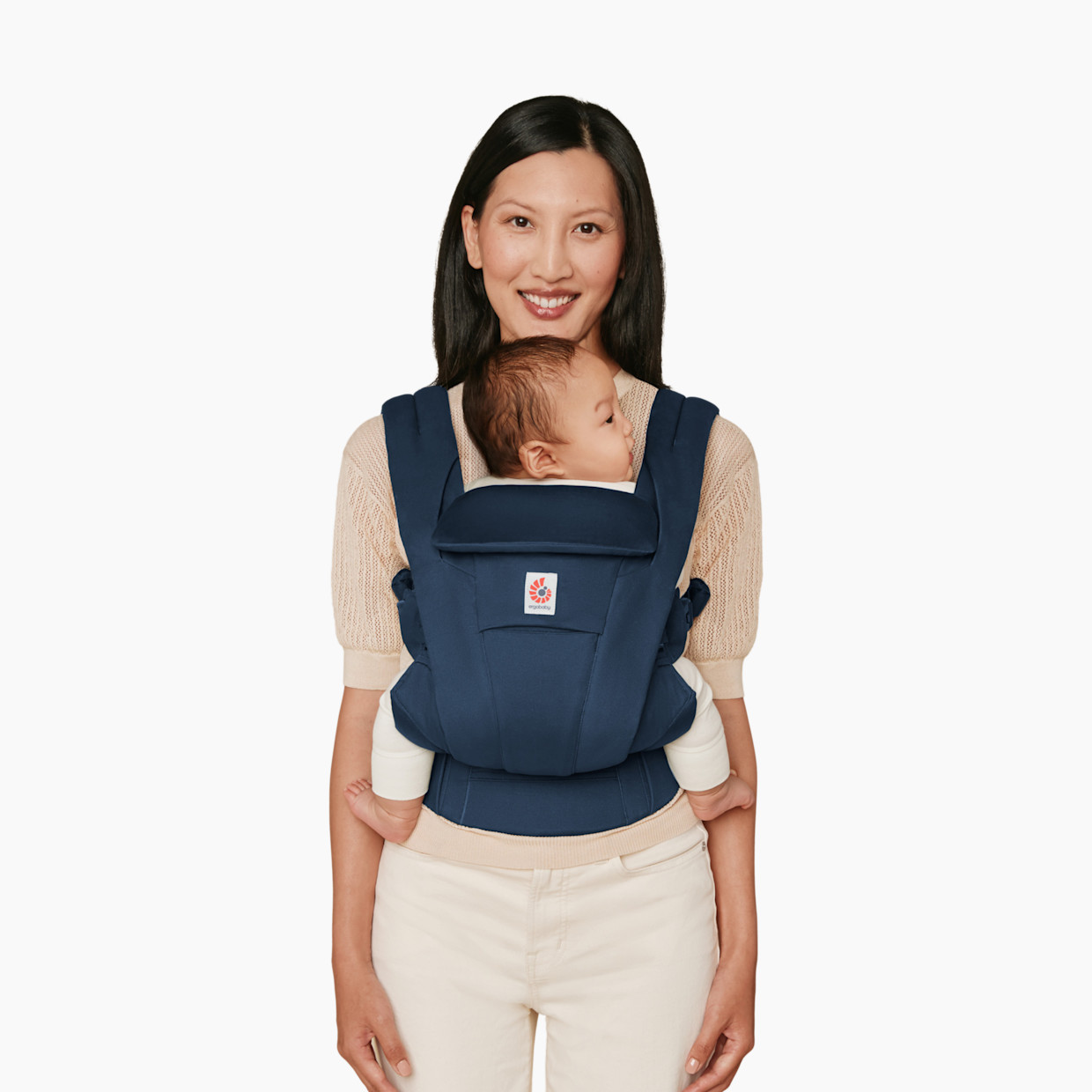 Ergobaby Omni Deluxe Carrier - Midnight Blue Cotton.