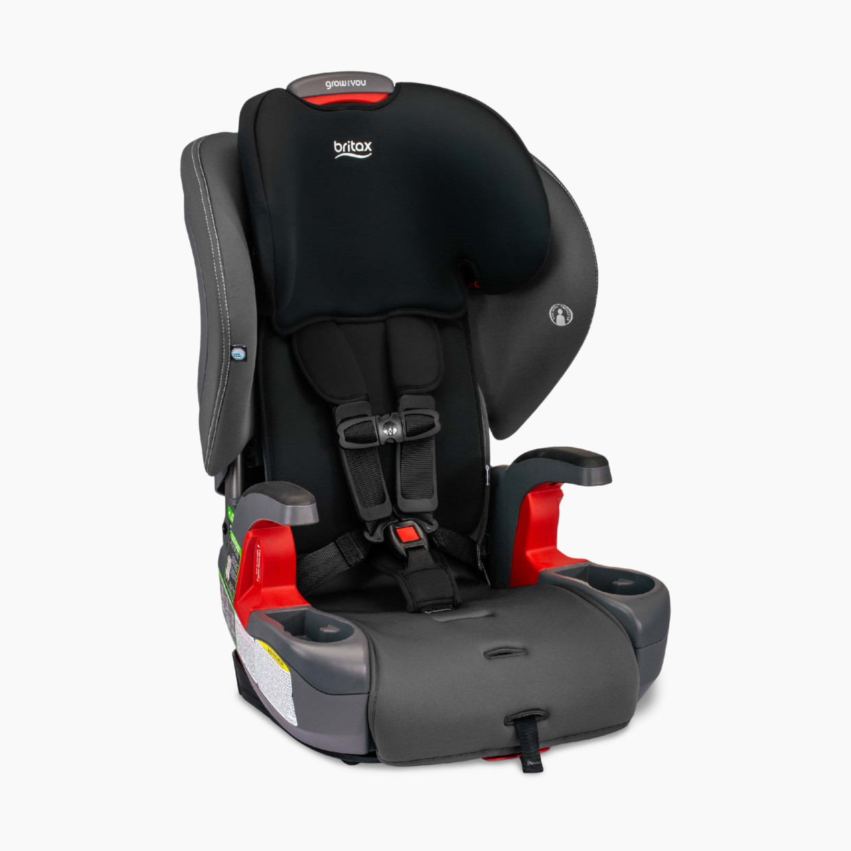 Britax Grow With You Harness-2-Booster - Mod Black.