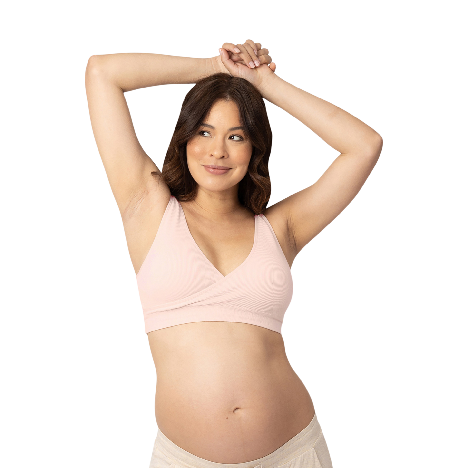 Kindred Bravely Sublime Adjustable Crossover Nursing Bra for Breastfeeding | Wireless Maternity