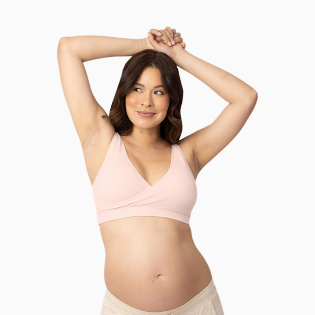 Kindred Bravely Sublime Adjustable Crossover Nursing Bra For Breastfeeding.