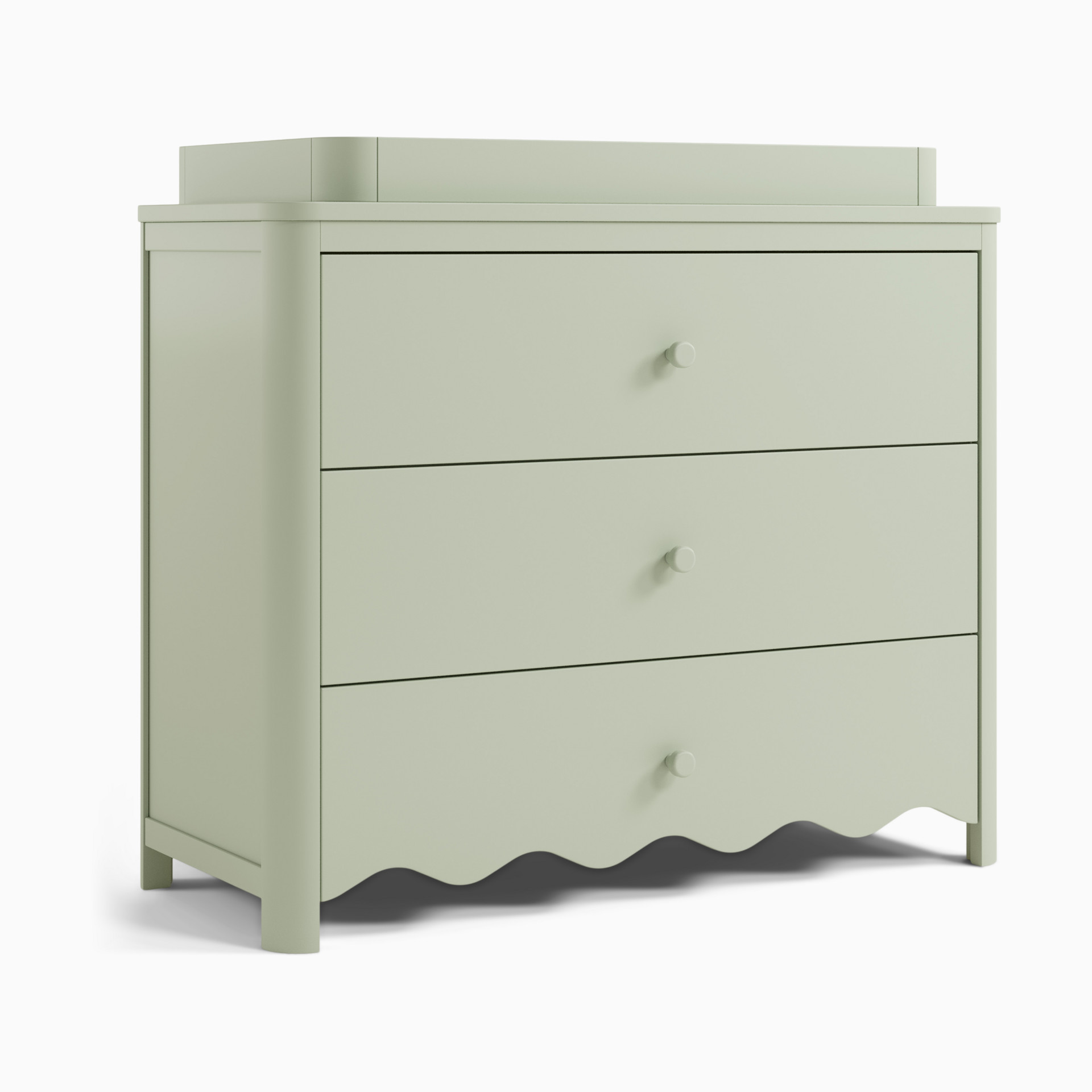 Storkcraft Casablanca 3 Drawer Chest with Removable Changing Table Topper -  Sage | Babylist Shop