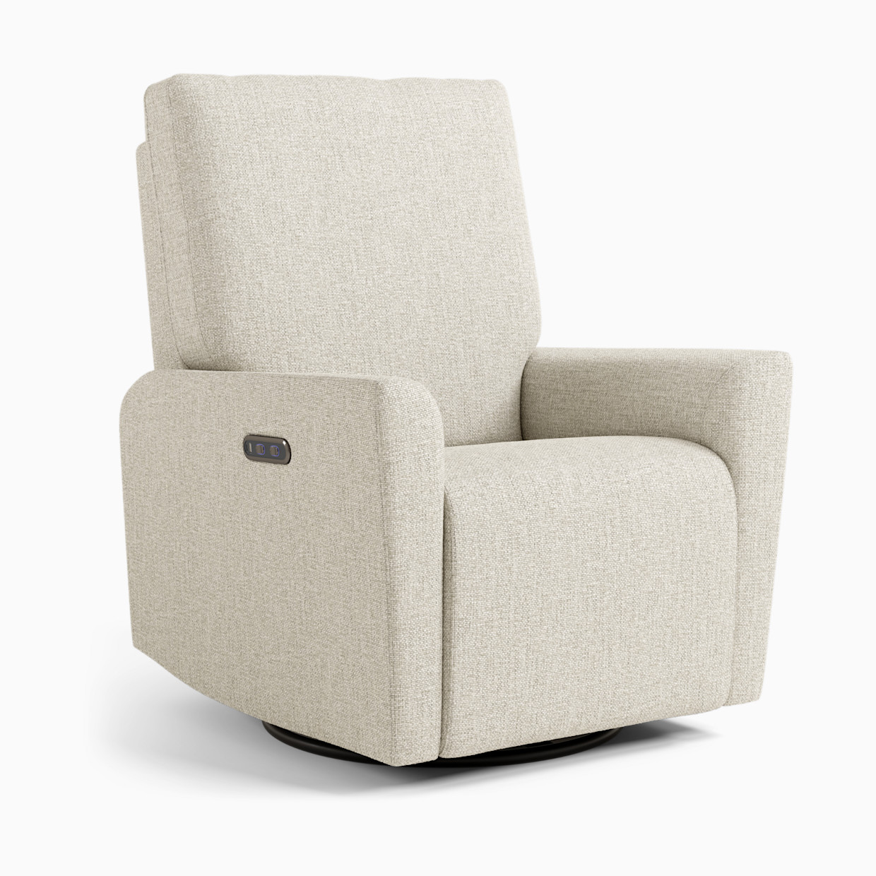 Storkcraft Santorini Deluxe Power Recliner Swivel Glider - Dune Basketweave.