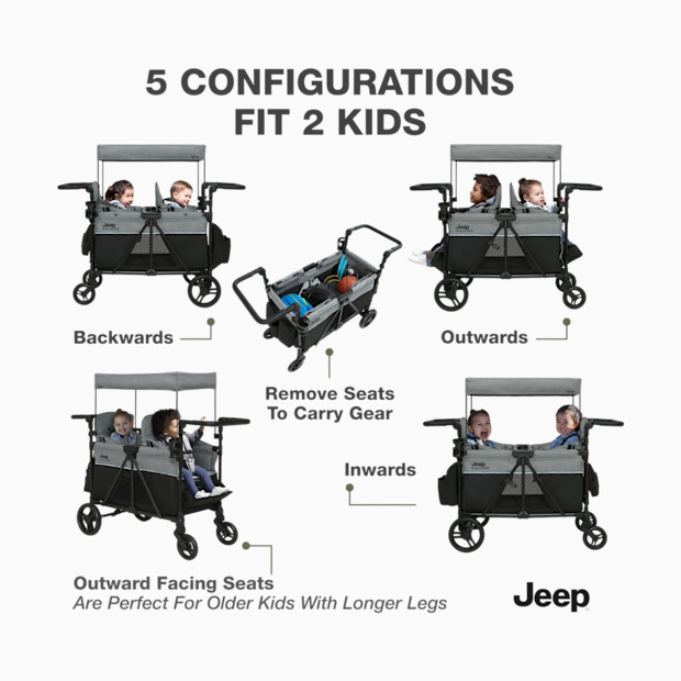 Delta Children Jeep Aries Stroller Wagon.