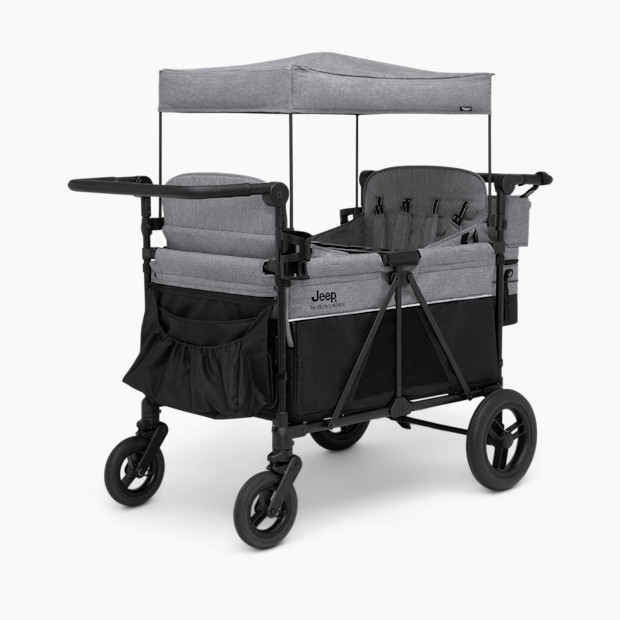Delta Children Jeep Wrangler Deluxe 4 Seater Stroller Wagon.